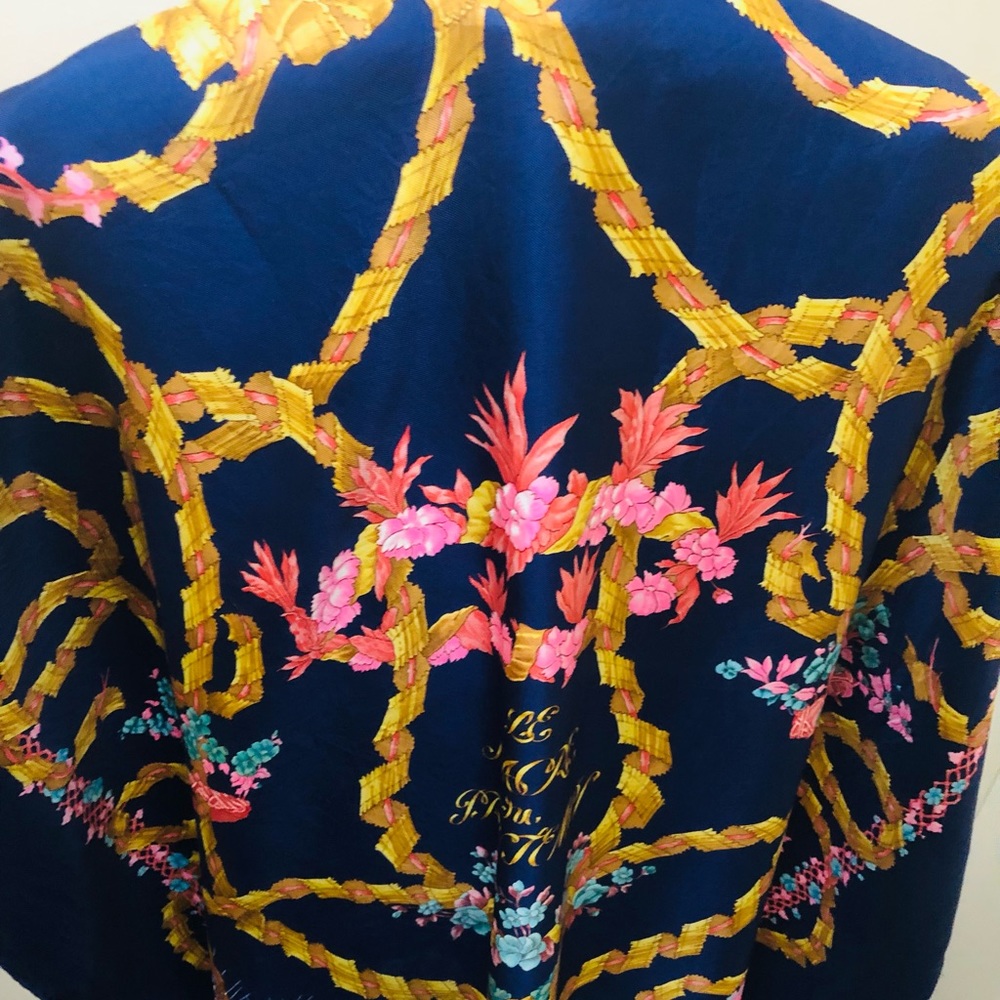 Hermes Scarf. ‘Le Sacre du Printemps’- The Rite of Spring by Henri d'Origny.